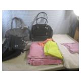 (A-3) Assorted Purses and Towels...