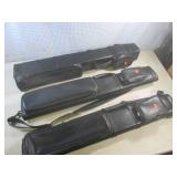(F-3) 3 Pool Cue Cases...