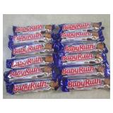 (B-1) 12 Baby Ruth Candy Bars Past ...