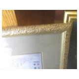 (C-2) 2 Large Framed Wall Decor Pri...
