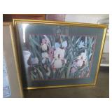 (C-2) 2 Large Framed Wall Decor Pri...