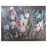 (C-2) 2 Large Framed Wall Decor Pri...