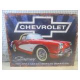 (EC1) Chevrolet Stingray Tin Sign 1...