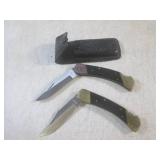 (CNTR) 2 - 9" Folding Knives 1 with...