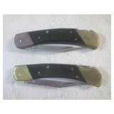 (CNTR) 2 - 9" Folding Knives 1 with...