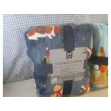 (A-3) 2 New Throw Blankets...