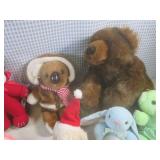 (A-3) Assorted Plush Animals...