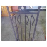 (BS) Rustic Moose Iron Fireplace To...