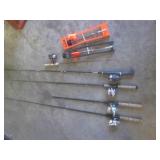 (CS) Assorted Fishing Rods Reels Ic...