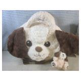 (EW3) 3 - 4-In-1 Plush Pet Bags...