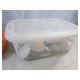 (BR3) Container of Seashells and Ce...