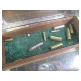 (BR3) Decor Figures Etc, Tin Box wi...