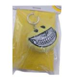 Ron English Popaganda Grin Smiley Face Keychain