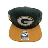 Green Bay Packers Cap Hat - 47 Brand - Strapback NFL