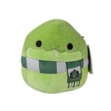 NWT Squishmallows Harry Potter Hogwarts House Scarf Slytherin Snake 8"