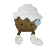 Play Right Hug Me Cinnamon Roll Plush 10" NWT