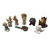 Mixed Angel, Cherub & Decorative Figurine Lot