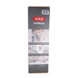 OXO SoftWorks Foldaway Dish Rack Stainless Steel Compact Kitchen Drying Rack