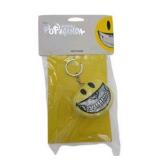 Ron English Popaganda Grin Smiley Face Keychain