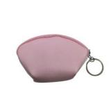 Keychain Coin Purse Zip Around Coin Wallet Pink Pig Small