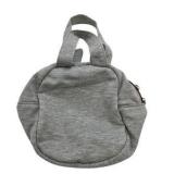 My Neighbor Totoro Small, Gray, Cloth, Zippered Purse Hand Bag