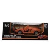 RC Sports Car Remote Control Battery Operated - Orange - By Ren Da