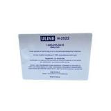 4 Uline H-2522 Padded Folding Chairs - Tan Vinyl Seat and Back