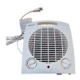 Comfort Zone Portable Electric Heater Fan With Thermostat