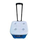 Igloo Ice Cube 60 Qt Rolling Cooler with Telescoping Handle