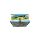 Vintage Walt Disney World Metal Lunch Box Aladdin Industries Disney Characters