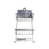 Made By Design Hanging Shower Caddy Metal Bathroom Organizer Rack