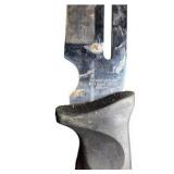 Maxam Skinner Fixed Blade Knife w/ Black Sheath – Surgical Stainless