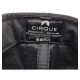 Minmesota Cirque Snapback Adjustable Hat Brown Suede And Black Crown