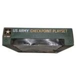 US Army Checkpoint Playset – Military Vehicle, Soldiers & Accessories New in Box