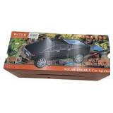 Solar Powered Car Shaped Wireless Speaker - Bluetooth/MP3/TF/FM Radio - BLACK