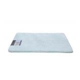 Mineral Spring Luxury Cotton Memory Foam Bathmat 24" x 36" Light Blue
