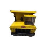 Vintage Tonka Dump Truck Pressed Steel Yellow Construction Toy