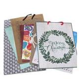 Gift Wrapping Supplies Lot - Tissue Paper, Gift Bags, Hallmark Shirt Boxes, Tags, Ribbon