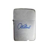 Lot of 4 Vintage Pocket Lighters – Silver Tone, Wilbert Advertising & Flip Top Styles