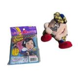Novelty Toy Lot - Whoopee Cushion & Original Silly Slammers Golfer Plush