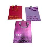 Funny Gift Bag Lot – “Not A Puppy,” “Not Homemade,” “Hope You Don’t Have This”