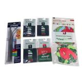 Holiday Party Lot – Stainless Steel Straws, Christmas Coasters & “Please Leave By 9” Banners