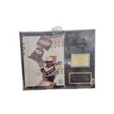 Dale Earnhardt “The Intimidator” Racing Tire Plaque - Big Apple Card Company NASCAR Memorabilia