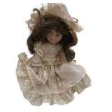 Le Bambole Di Arianna Beatrice Bisque Doll Made In Italy