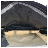 Fashion Fabric Tote Shopper Bag Unbranded Beige And Black