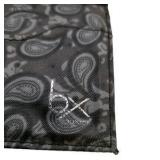 Buxton Bifold Card Holder Wallet Snap Closure Black And Gray