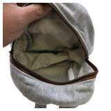 My Neighbor Totoro Small, Gray, Cloth, Zippered Purse Hand Bag