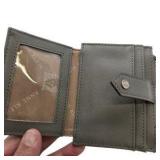 Anne Klein Small Card Case Wallet Sage Green