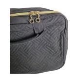 Black Bagsmart Travel Toilety Makeup Cosmetic Bag With Hanging Hook
