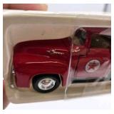 Vintage Tootsietoy & Toy Vehicle Lot – Pickup Trucks, Texaco Ford, Police Support Unit, Trailer